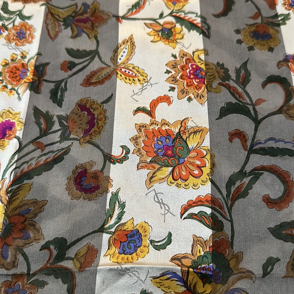 YSL Silk Scarf Wrap - Picture 3 of 7